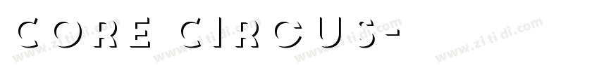 Core Circus字体转换